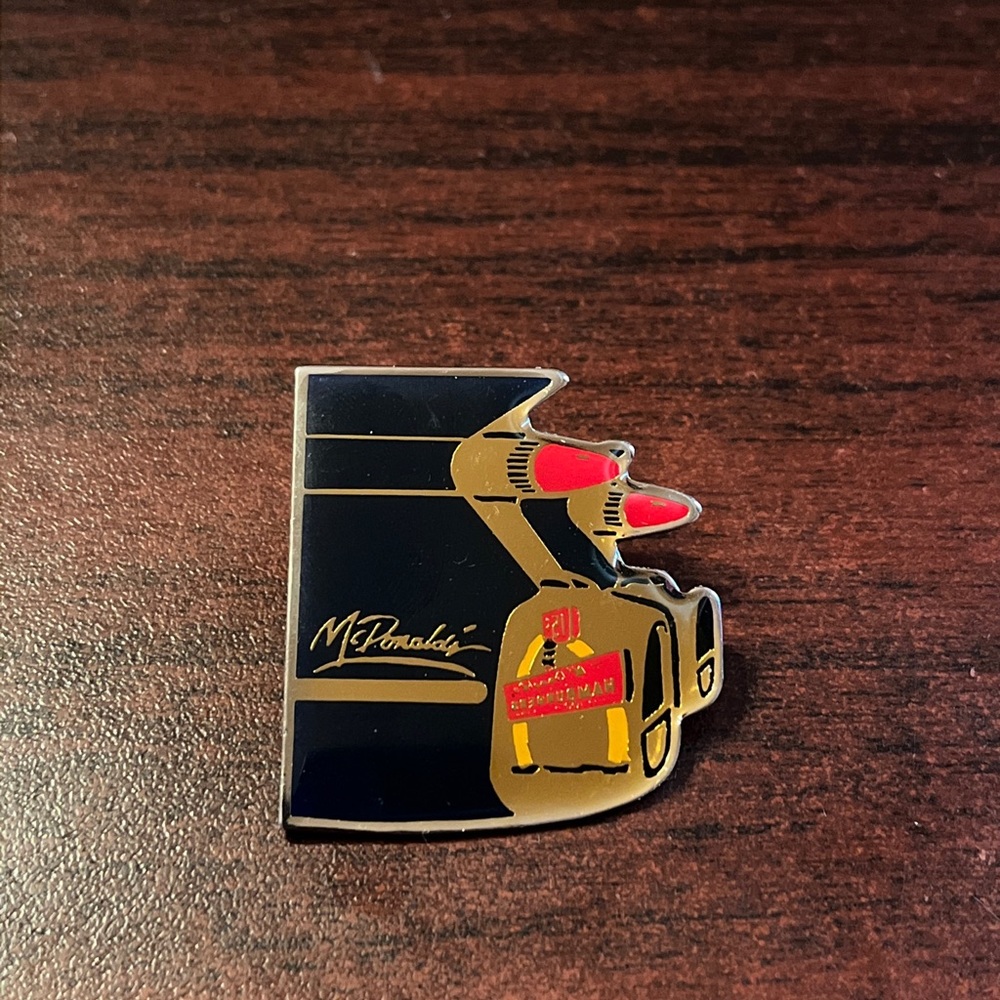 Vintage McDonald’s Classic Car Employee Lapel Pin